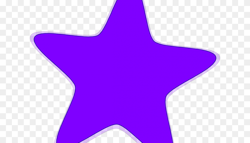 Purple Star Cliparts, Star Symbol, Symbol Sticker PNG