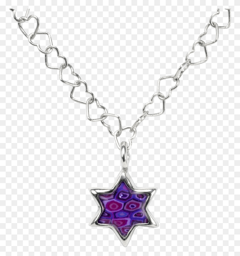 1659x1776 Ожерелье Фиолетовая Звезда Давида, Кулон, Ювелирные Изделия, Аксессуары Hd Png Скачать