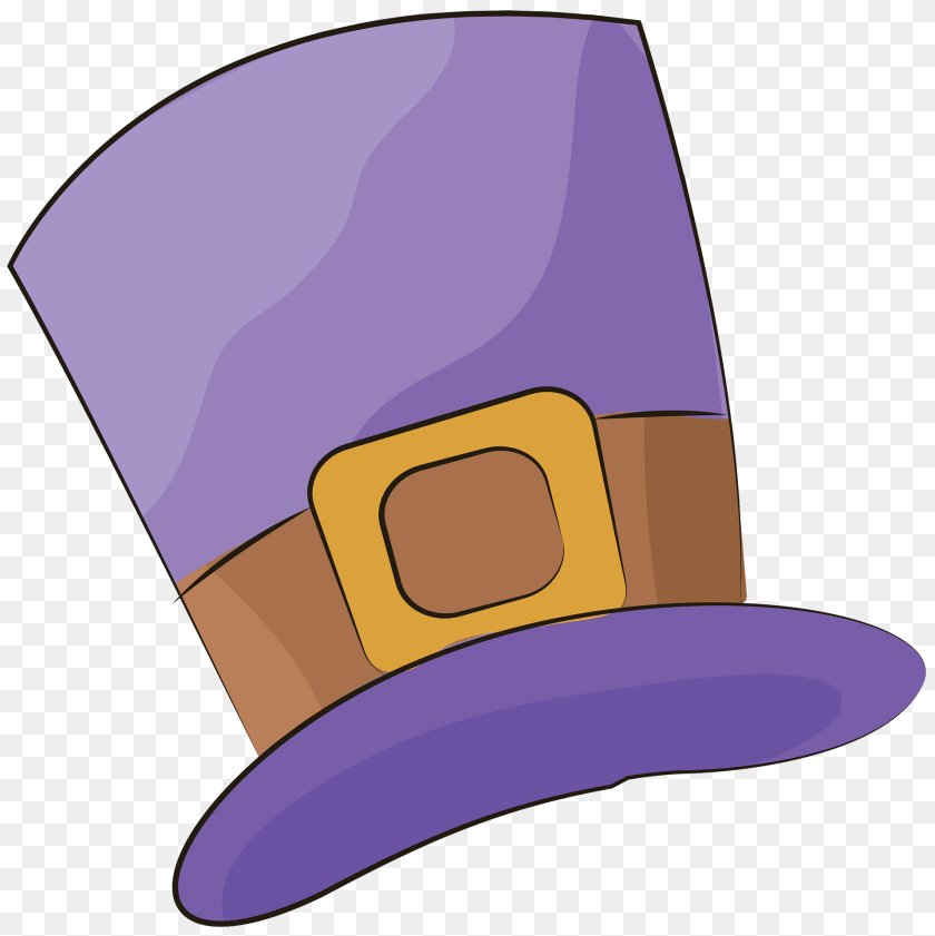 Purple Top Hat Clipart, Clothing, Sun Hat, Device, Grass PNG