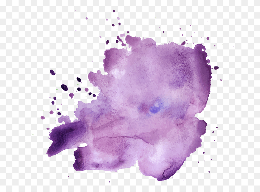 Purple Watercolour Splash For Black Country Women39s Transparent Purple Watercolor Splash, Nature, Astronomy HD PNG Download