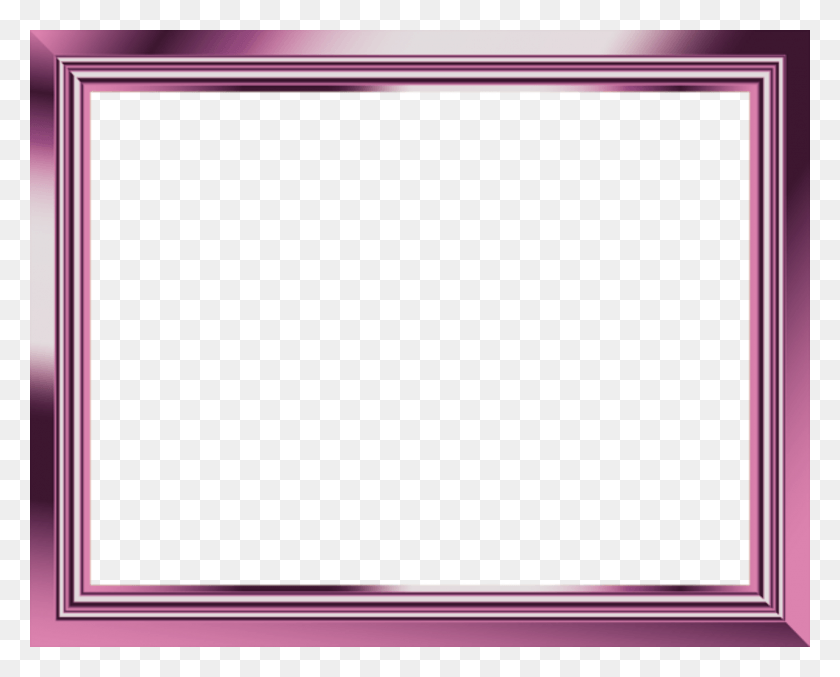1280x1013 Purplepicture Framephoto Frameemptyfree Pictures Picture Frame, Monitor, Screen, Electronics HD PNG Download
