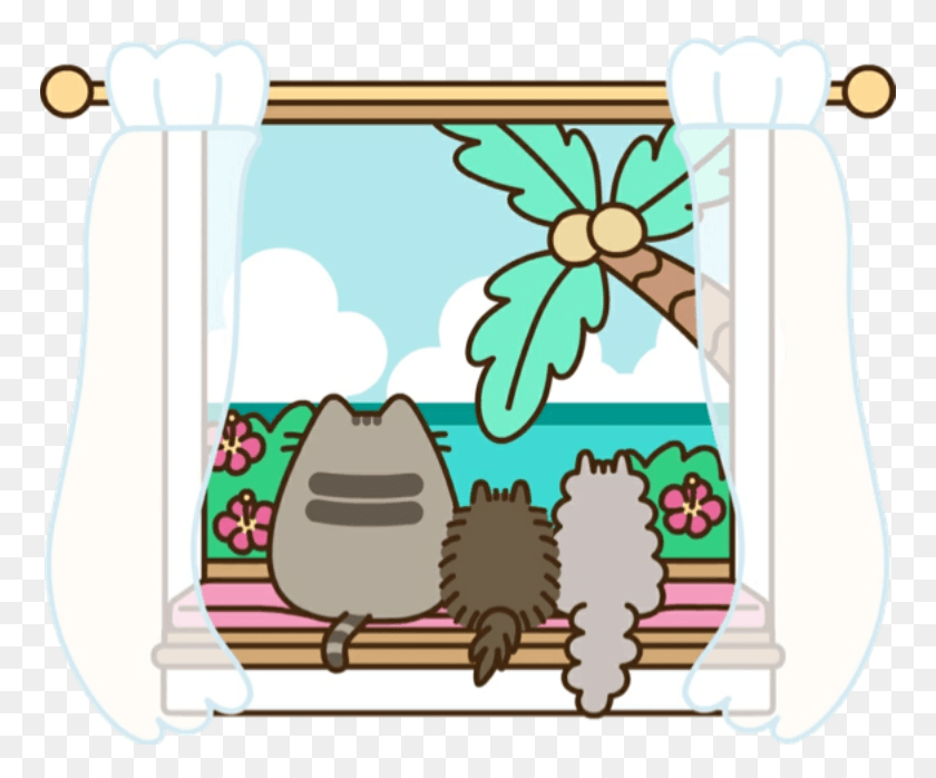 769x638 Pusheen Pip And Stormy Pusheen Stormy And Pip, Rug HD PNG Download