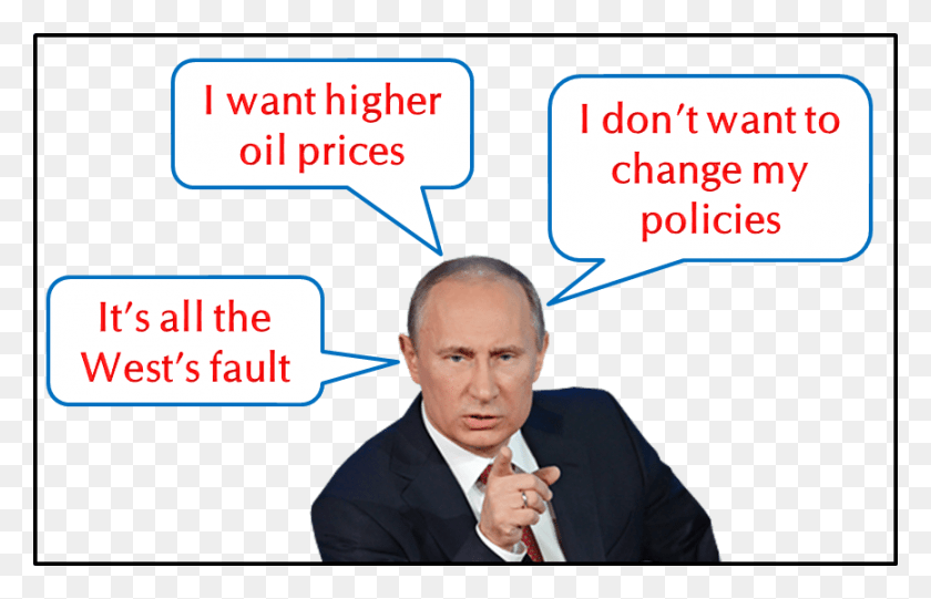 867x535 Putin Angry Oil West Prices Politics Clipart Cartoon Businessperson, Person, Suit, Overcoat HD PNG Download