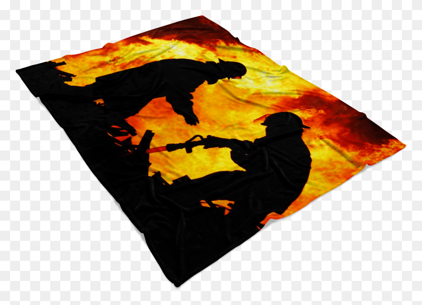 1952x1373 Putting Out The Fire Firefighter Blankets Visual Arts, Mountain, Outdoors, Nature HD PNG Download
