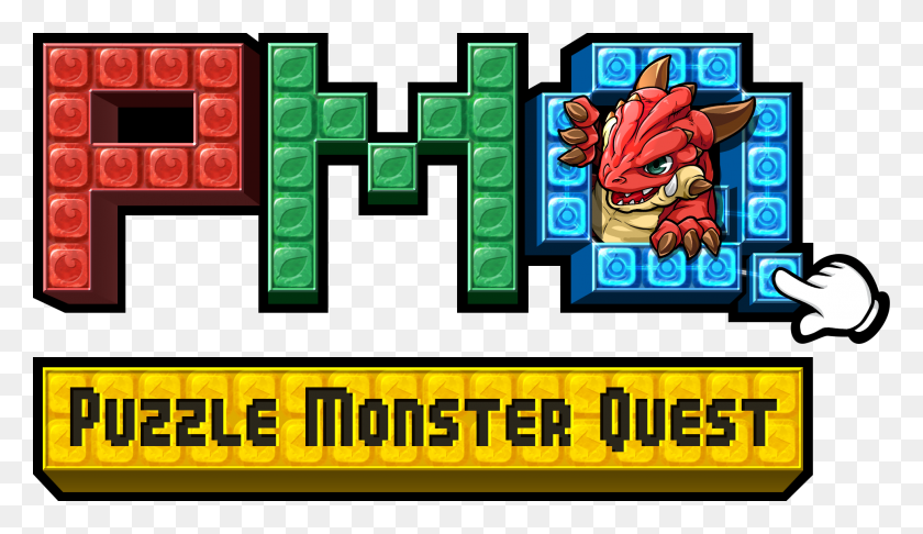 1934x1057 Puzzle Monster Quest Launches With Attack On Titan Puzzle Monster Quest, Text, Super Mario, Pac Man HD PNG Download