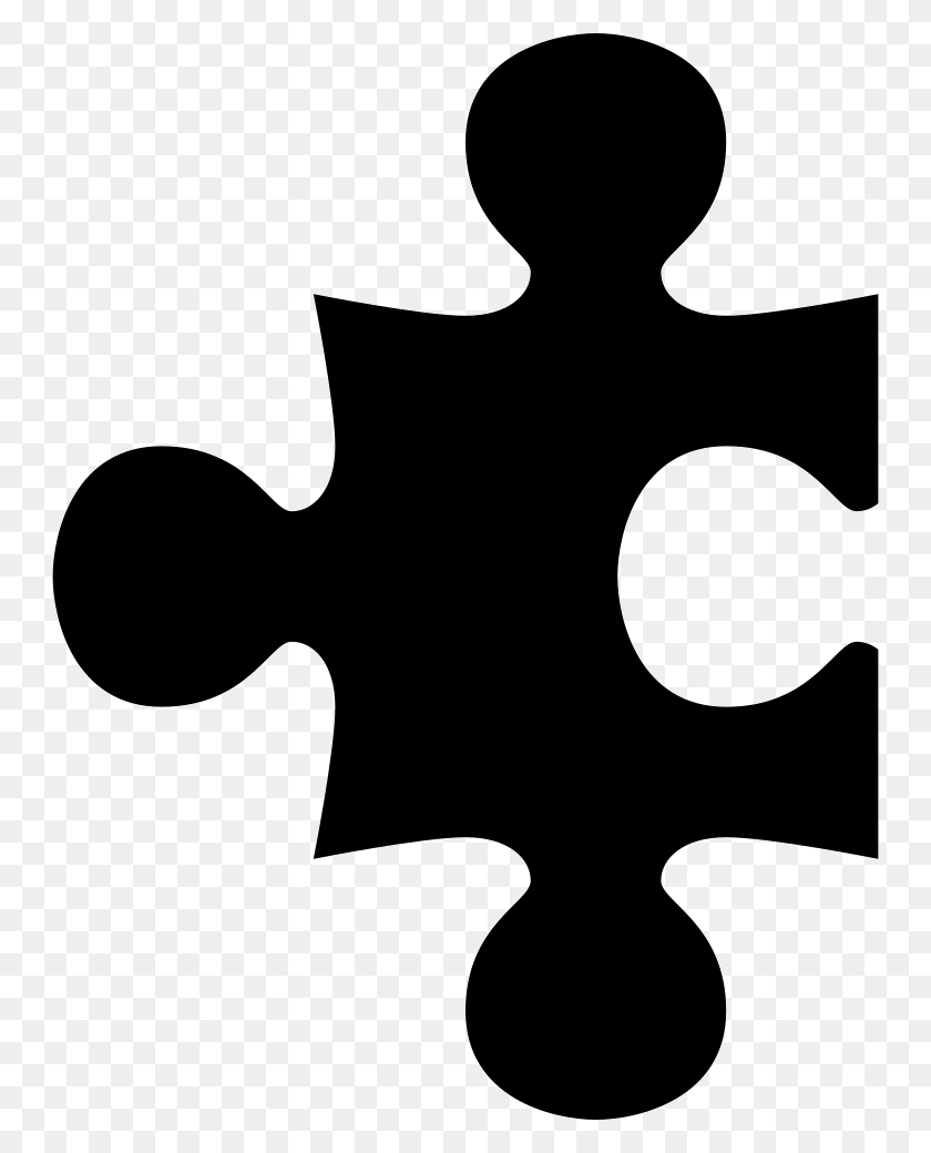 746x980 Puzzle Piece Black Shape Comments Puzzle Logo Free Vector, Axe, Tool, Symbol HD PNG Download