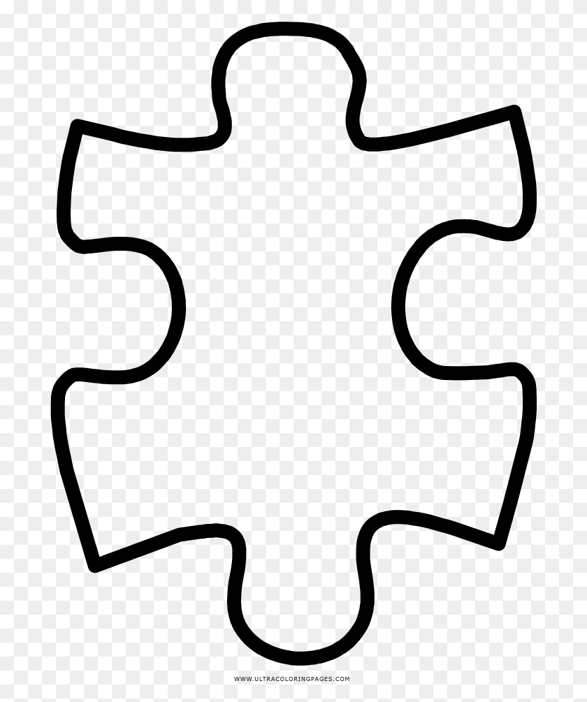 698x945 Puzzle Piece Coloring, Gray, World Of Warcraft HD PNG Download