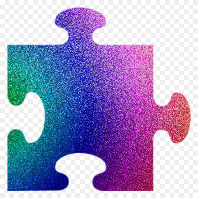 833x834 Расширение Puzzle Rainbow Glitter Для Организации Gmail, Крест, Символ, Головоломка Hd Png Скачать
