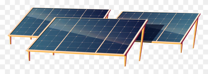 2530x777 Pv Gets Its Name From The Process Of Converting Light Architecture, Electrical Device, Solar Panels HD PNG Download
