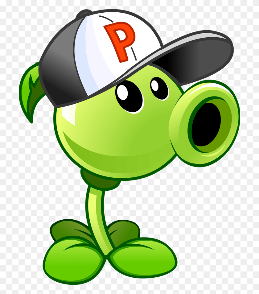 718x893 Pvz 2 Peashooter Costume, Green, Plant, Graphics HD PNG Download