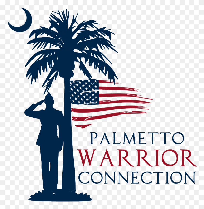 1048x1071 Pwc Logo Palmetto Warrior Connection, Флаг, Символ, Плакат Hd Png Скачать