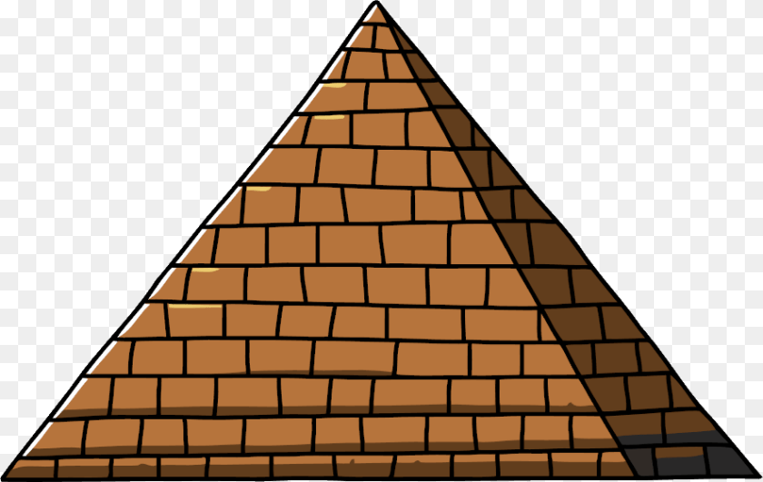 Pyramid, Brick, Triangle, Architecture, Building Transparent PNG