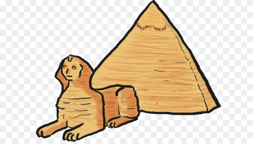 Pyramid Clipart Sphynx, Baby, Person, Face, Head Sticker PNG
