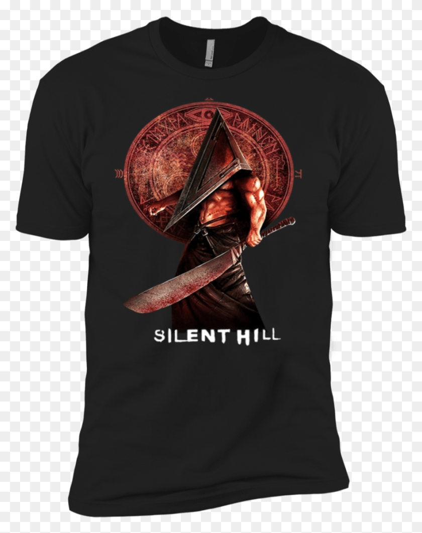 883x1135 Pyramid Head Models New Gamer Cosplayer T Shirt Silent Hill, Clothing, Apparel, Sleeve HD PNG Download