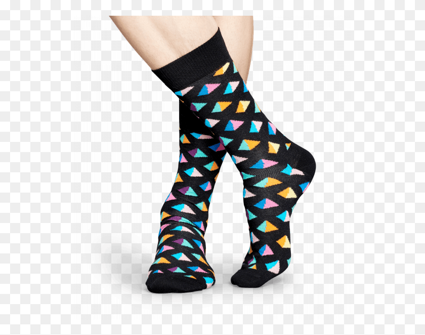 549x601 Pyramid Sock Black Tights, Clothing, Apparel, Shoe HD PNG Download