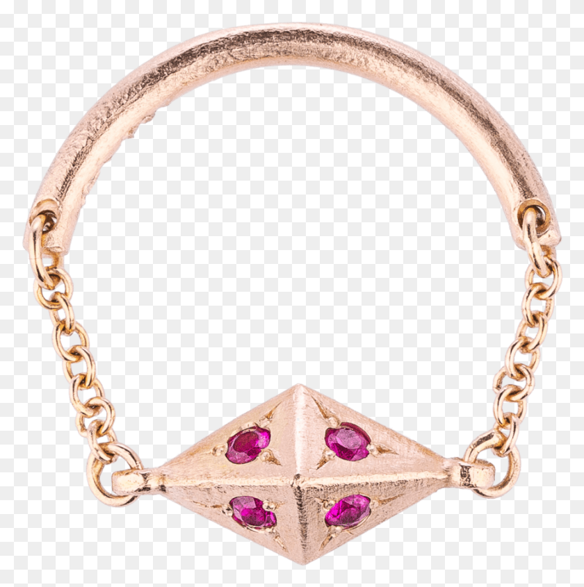 875x881 Pyramidringruby Bracelet, Jewelry, Accessories, Accessory Descargar Hd Png
