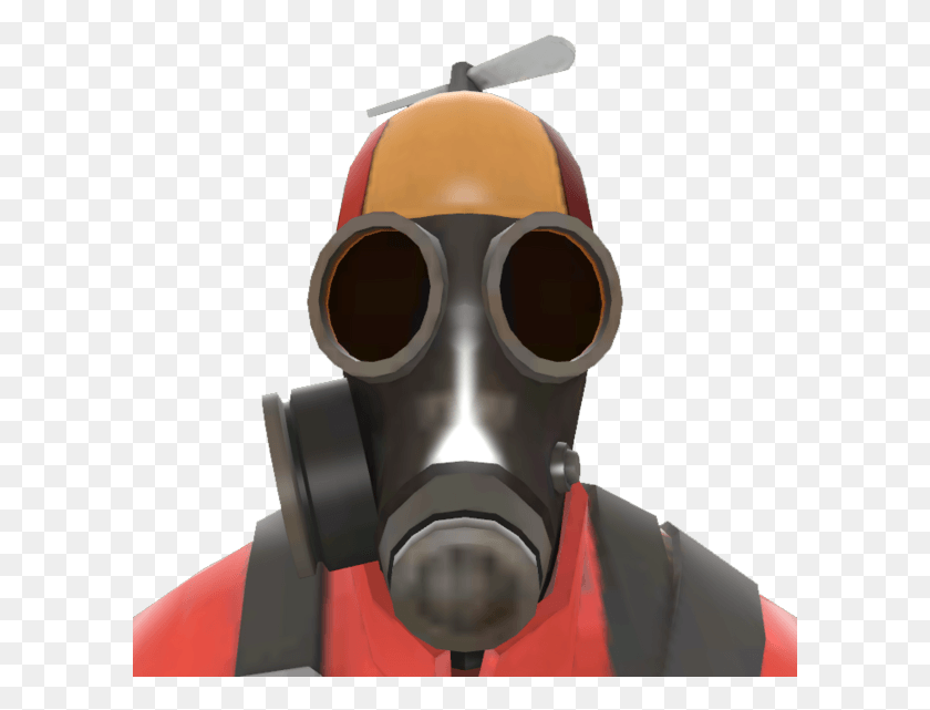601x581 Pyro Beannie Tf2 Pyro Face, Goggles, Accessories, Accessory HD PNG Download
