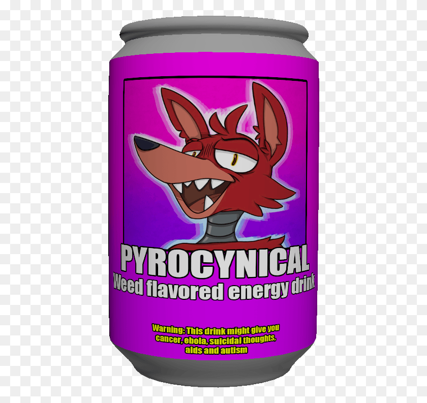 416x733 Pyrocynical Energy Drink Caffeinated Drink, Tin, Label, Text HD PNG Download