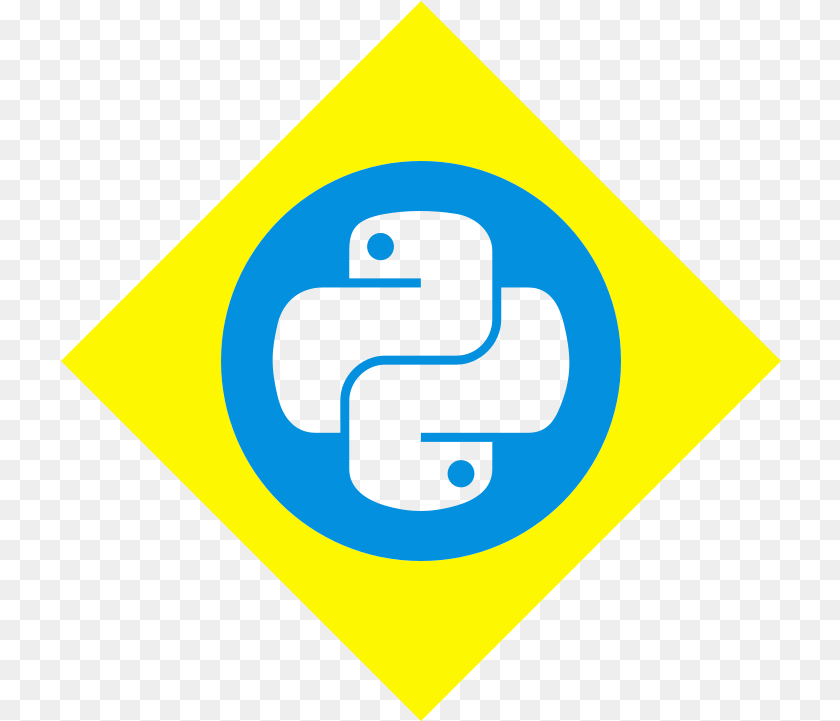 721x721 Python Logos Function Python, Sign, Symbol Sticker PNG