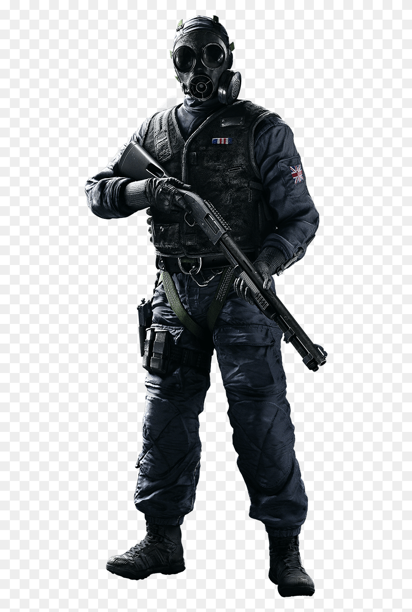 496x1187 Python R6sapi Package V0 Rainbow Six Siege Thatcher, Person, Human, Weapon HD PNG Download
