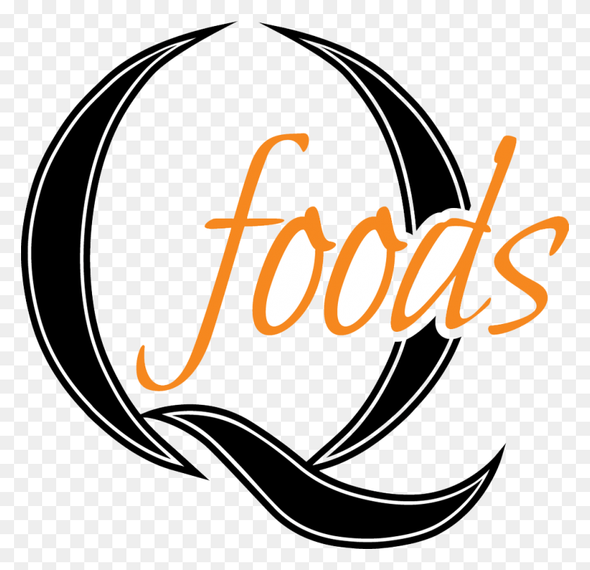 996x960 Q Foods Logo Copy, Этикетка, Текст, Символ Hd Png Скачать