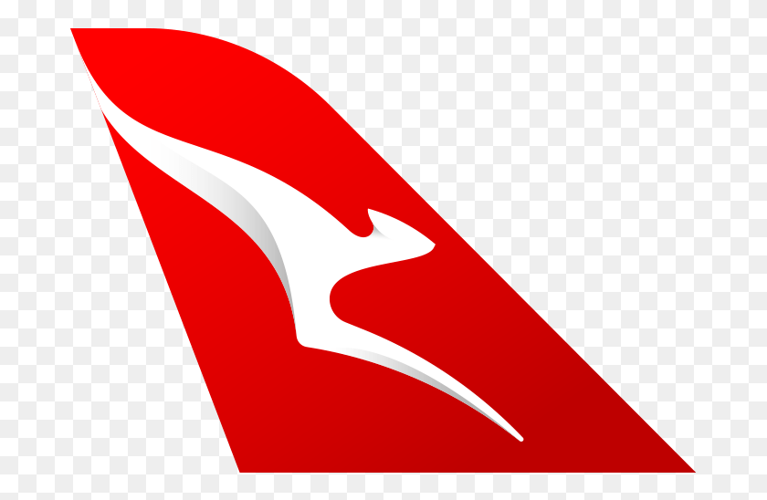 687x488 Qantas Logo Transparent Qantas Logo, Flag, Symbol, Trademark HD PNG Download