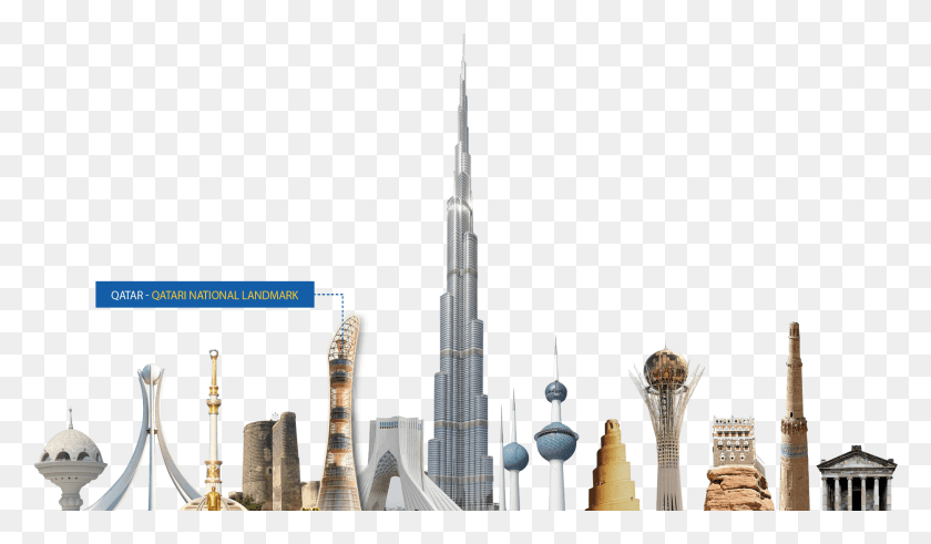 1867x1032 Qatar City Image Tower Block, Metropolis, Urban, Building Descargar Hd Png