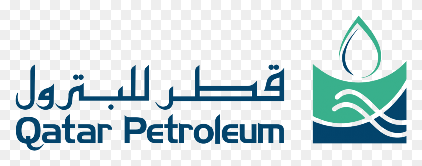 1193x416 Qatar Petroleum Logo, Text, Symbol, Trademark HD PNG Download