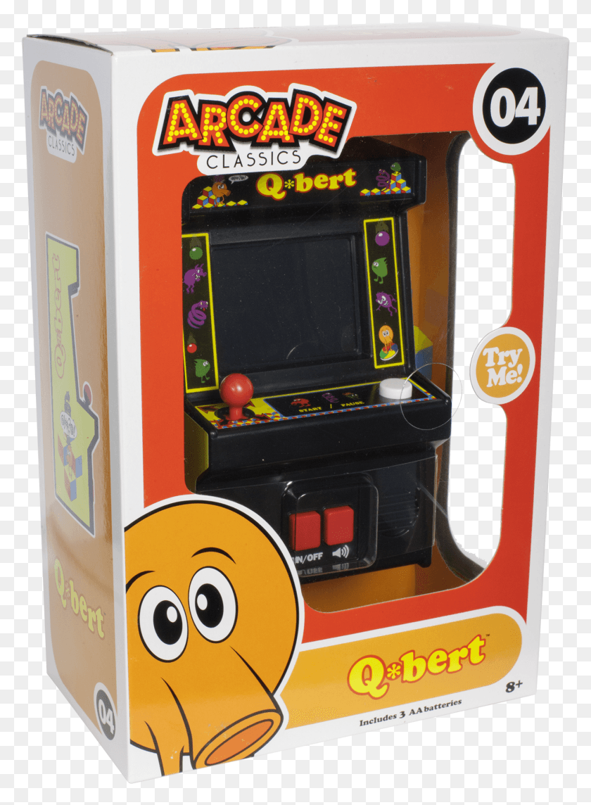 1407x1956 Qbert Mini Arcade Game, Игровой Автомат, Автобус, Автомобиль Hd Png Скачать