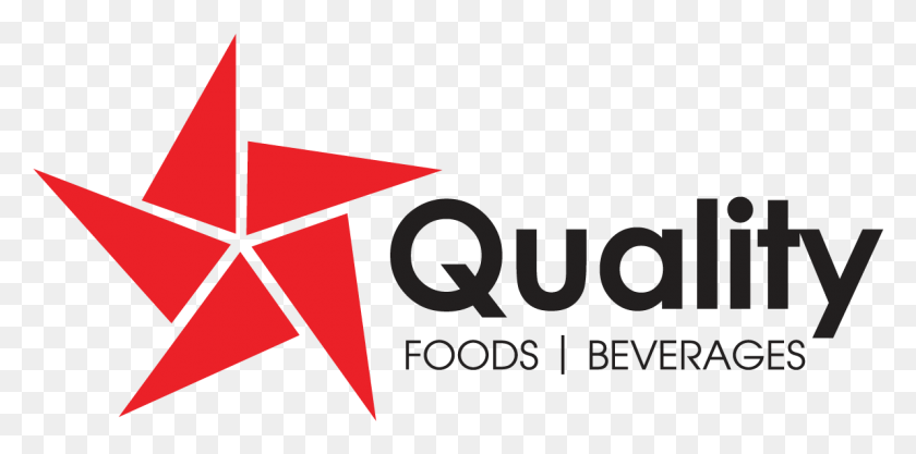 1192x546 Qfs Logo Quality Foods, Symbol, Star Symbol HD PNG Download