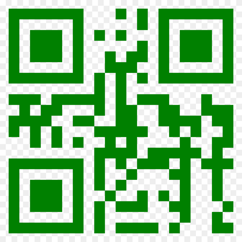 1280x1280 Qr-Код Штрих-Код Двоичное Закодированное Изображение Бенито Хурез Мехико, Первая Помощь, Зеленый Hd Png Скачать