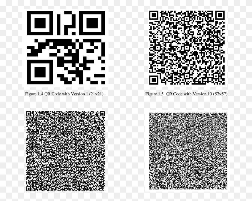 695x608 Qr Code With Version 25 Version 40 Qr Code, Rug HD PNG Download