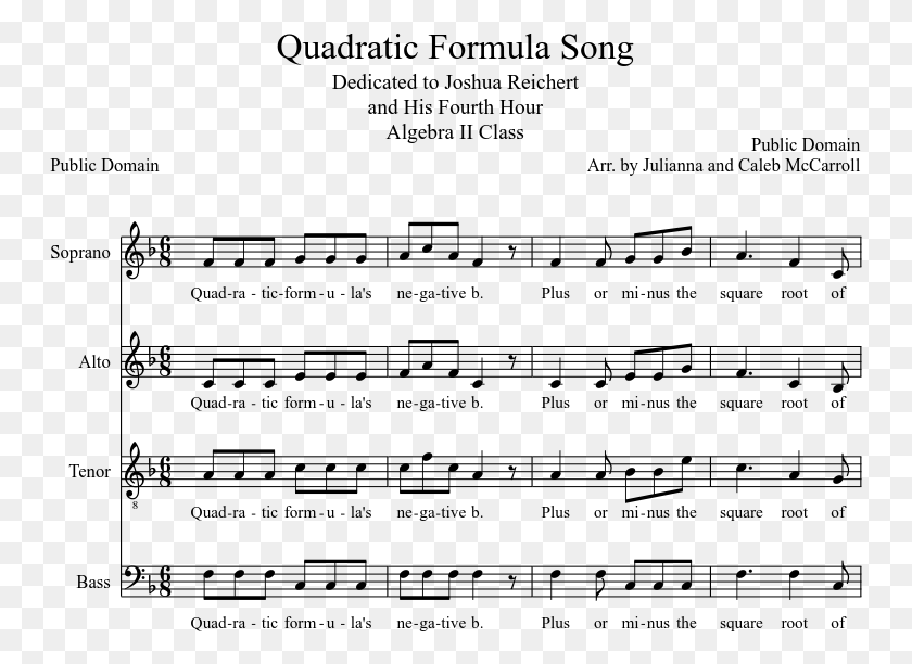749x552 Quadratic Formula Song Transparent Background Quadratic Formula Song Sheet Music, Gray, World Of Warcraft HD PNG Download