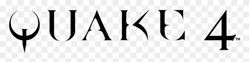1257x245 Quake 4 Logo Quake, Серый, World Of Warcraft Hd Png Скачать