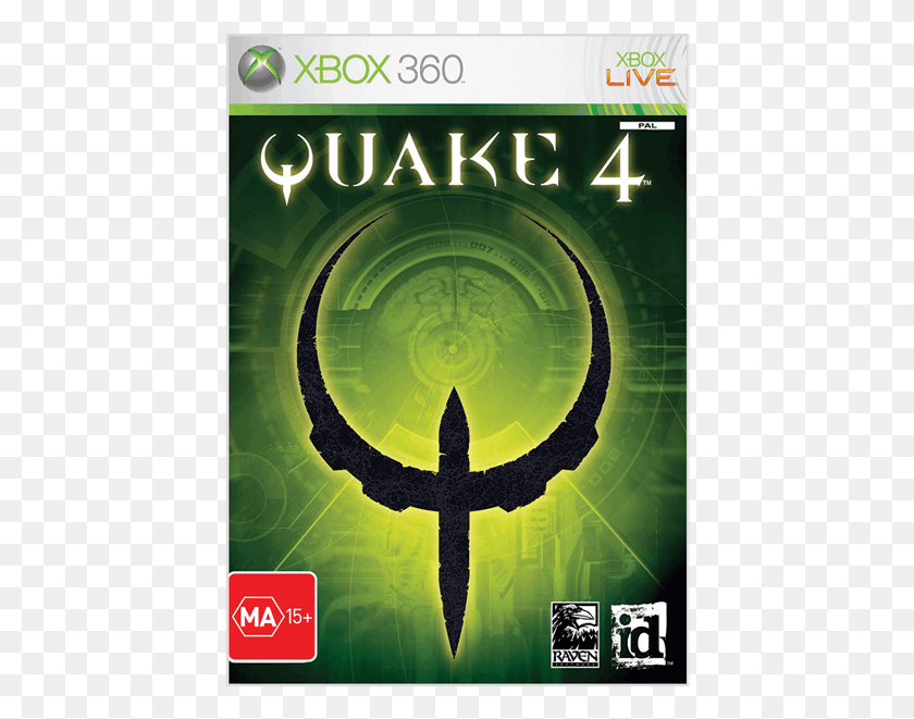 428x601 Quake 4 Xbox, Плакат, Реклама, Оружие Hd Png Скачать