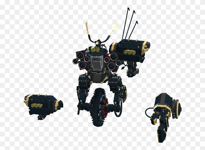 648x555 Descargar Png / Quake Mech 4 Robot Militar, Juguete Hd Png