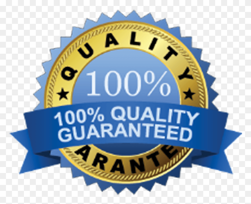 1495x1196 Quality Guarantee Certified Trans 100 Quality Guarantee, Label, Text, Logo HD PNG Download