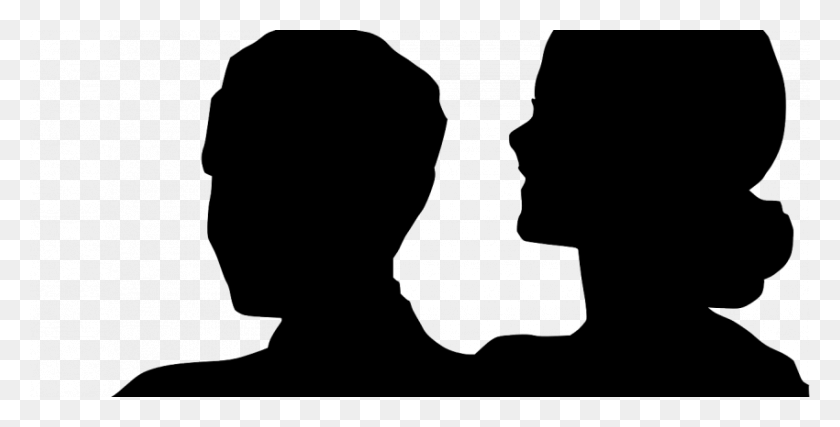 850x400 Quality Time With Your Teens Mother And Adult Son Silhouette, Back, Face HD PNG Download