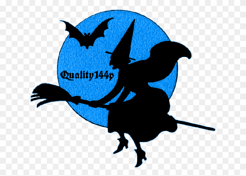 636x542 Quality Witch On Broomstick Clipart, Symbol, Bird, Animal HD PNG Download