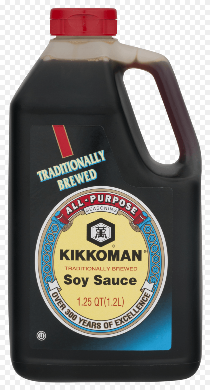 937x1801 Quart Of Soy Sauce Kikkoman Soy Sauce 1.2 L, Alcohol, Beverage, Drink HD PNG Download
