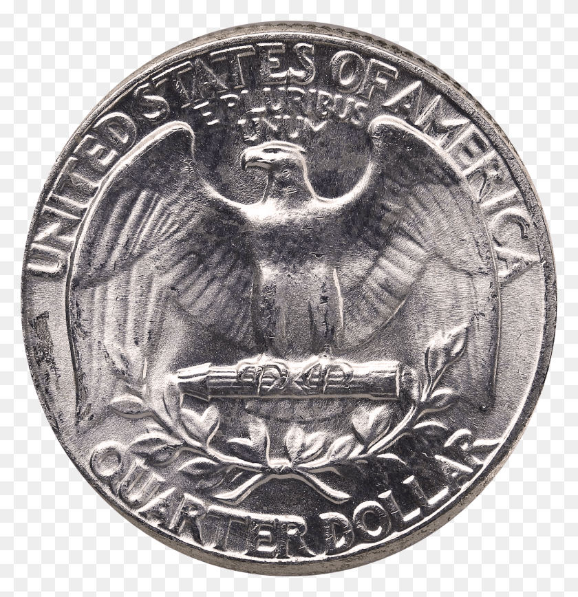 1516x1572 Quarter Obverse 1964 Quarter Reverse Quarter, Nickel, Coin, Money HD PNG Download