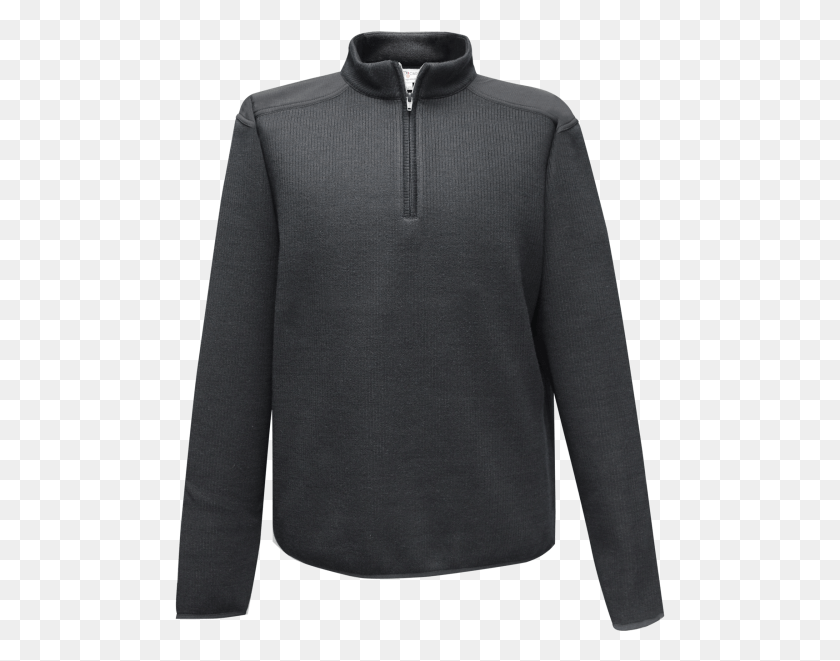 491x601 Quarter Zip Sweater Justice Cross Sweater, Fleece, Clothing, Apparel HD PNG Download