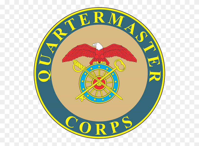 555x555 Quartermaster Corps Logo Air Force Usa Logo, Symbol, Trademark, Emblem HD PNG Download