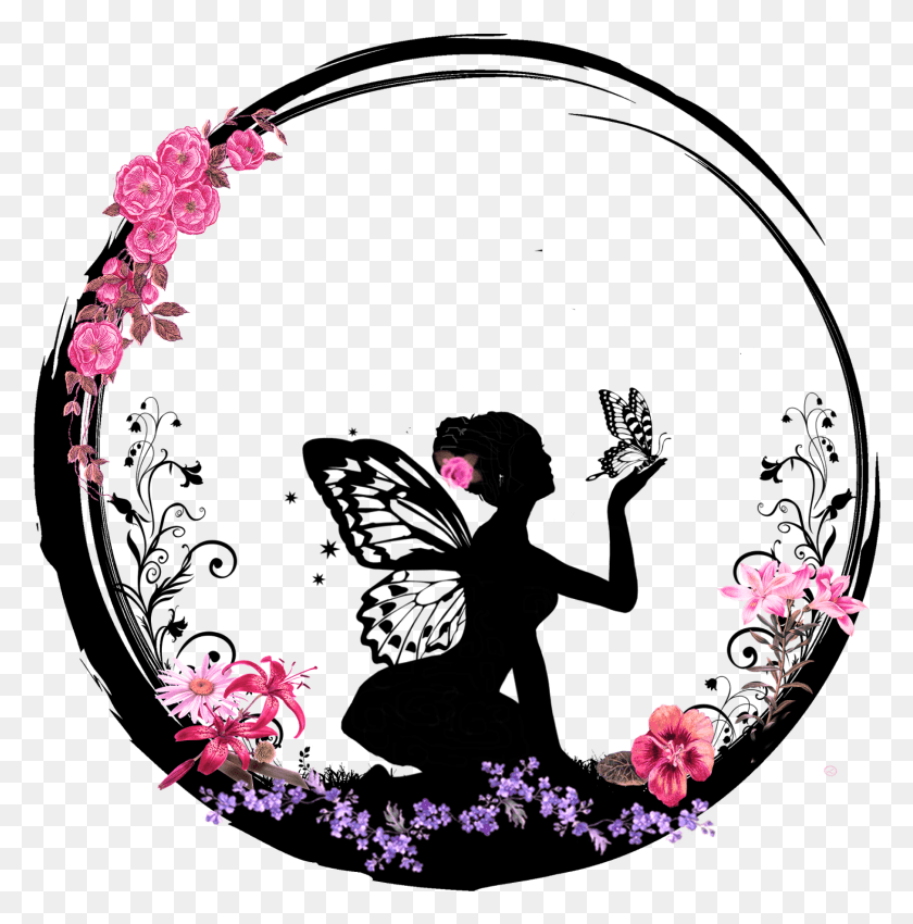 1475x1495 Que Es Angel With Moon Tattoo, Plant, Flower, Blossom HD PNG Download