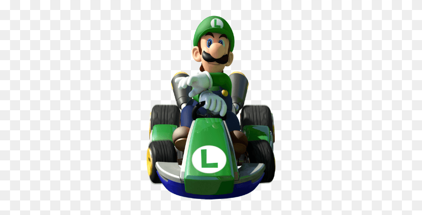 259x369 Descargar Png Que Ya Salga Mario Kart 8 El Nuevo Triler Tiene Mario Kart Standard Kart Luigi, Toy, Car, Vehicle Hd Png