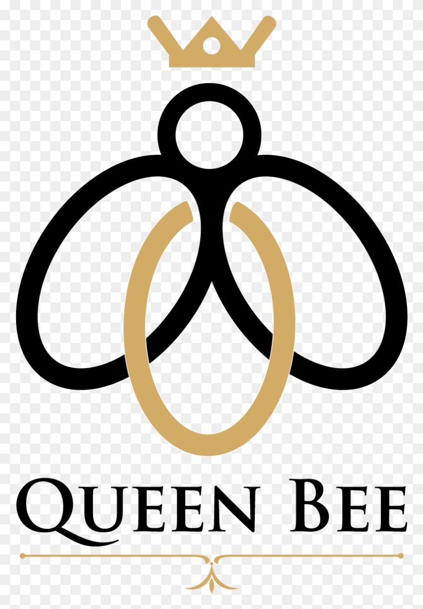 785x1156 Queen Amp Bee Logo Queen Bee, Horseshoe HD PNG Download