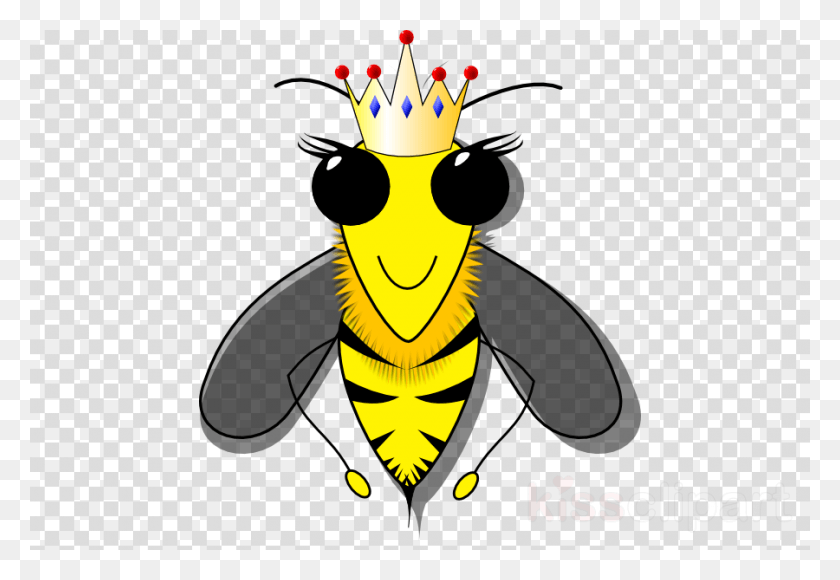 900x600 Queen Bee Clipart Queen Bee Clip Art Bee Map Vector Icon No Background, Graphics, Pattern HD PNG Download