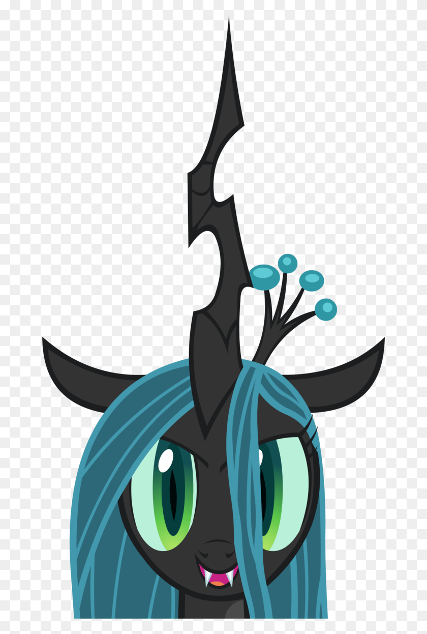 674x1186 Queen Chrysalis By Doctor G D4xx55s Queen Chrysalis Front View, Plant, Graphics HD PNG Download