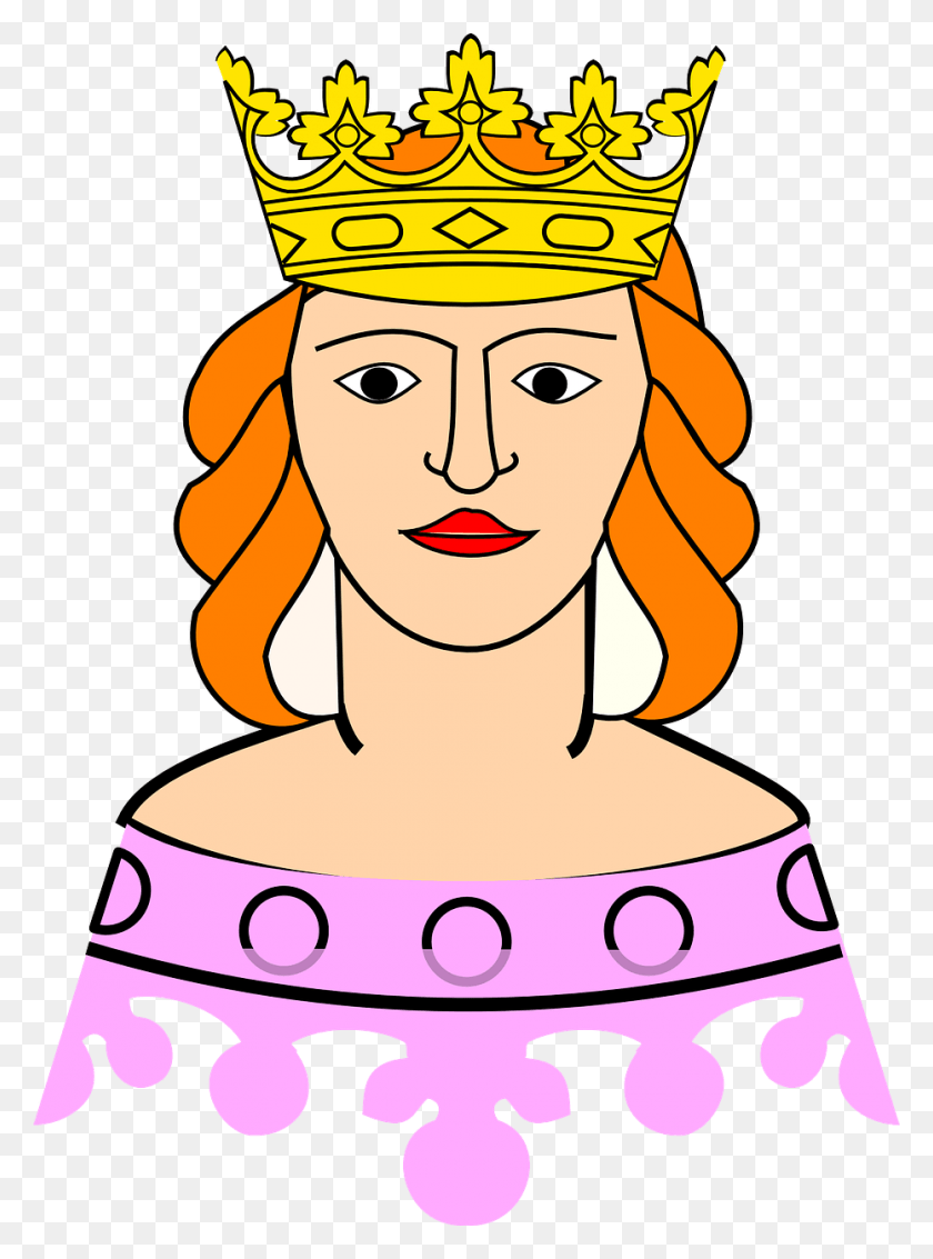 930x1280 Queen Clipart, Clothing, Apparel, Face HD PNG Download