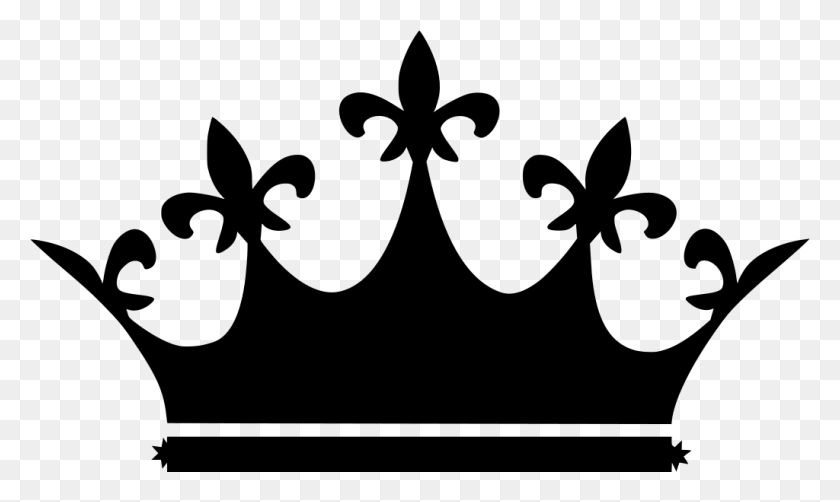 1024x581 Queen Crown Clipart Black And White, Gray, World Of Warcraft HD PNG Download